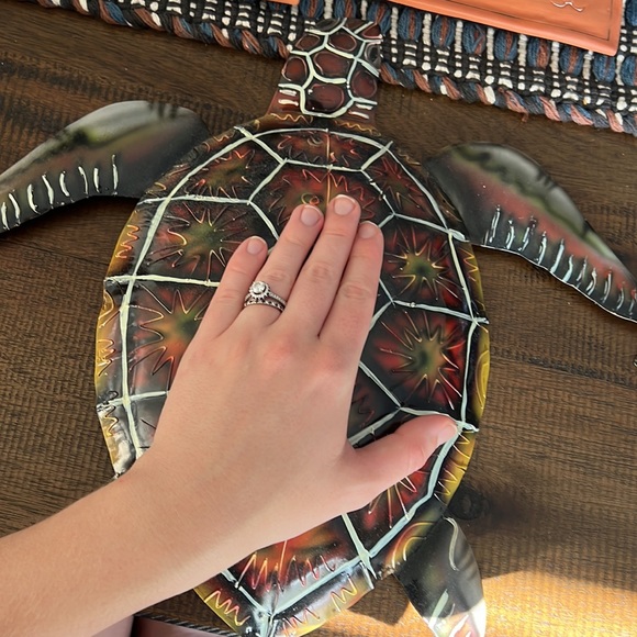 Metal Turtle Set - Ocean Themed Wall Decor - Picture 5 of 7